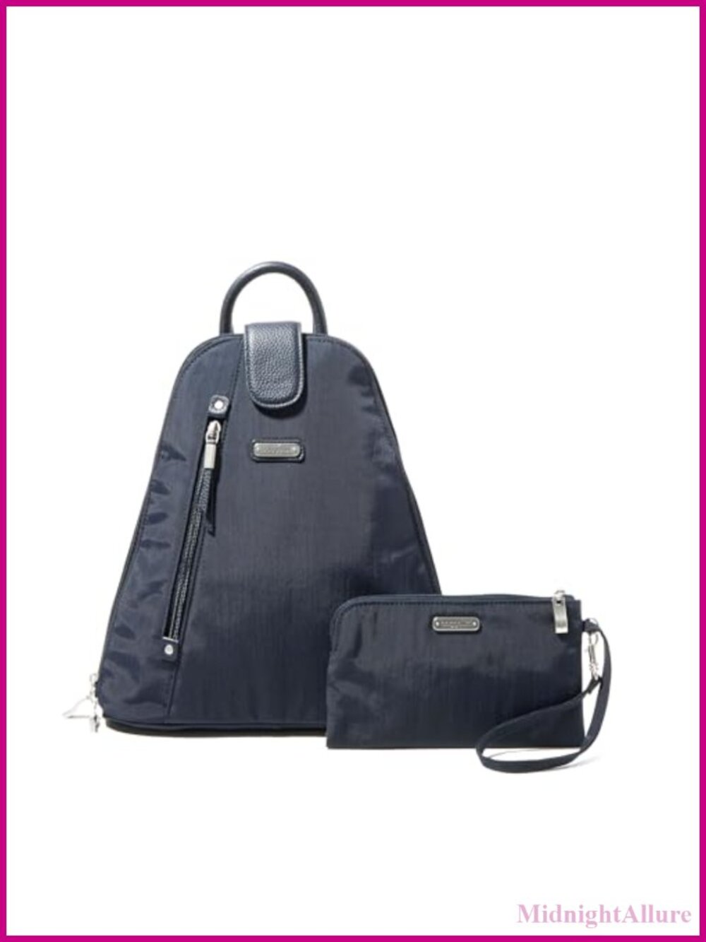 Baggallini Metro Backpack RFID Wristlet Convertible Sling Lightweight